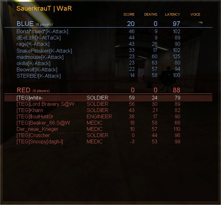 Match: 163
Gegner: K-Attack
Map: 2fort