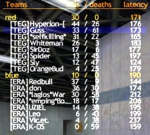 Match: 23
Gegner: ERA
Map: 2fort
