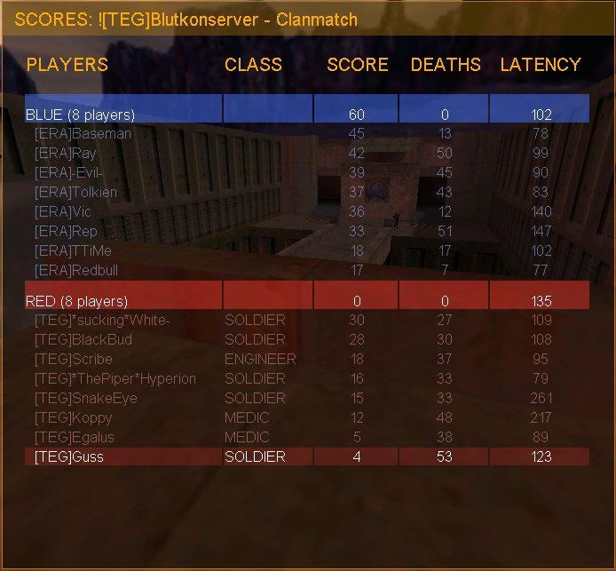 Match: 69
Gegner: ERA
Map: 2fort